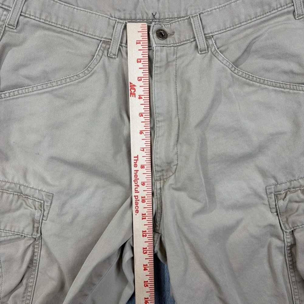 VTG POLO‎ Ralph Lauren Freighter Cargo Shorts Mens 34 Beige
